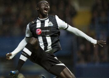 Newcastlen Papiss Cisse on iskenyt 12 maalia 13 matsissa.