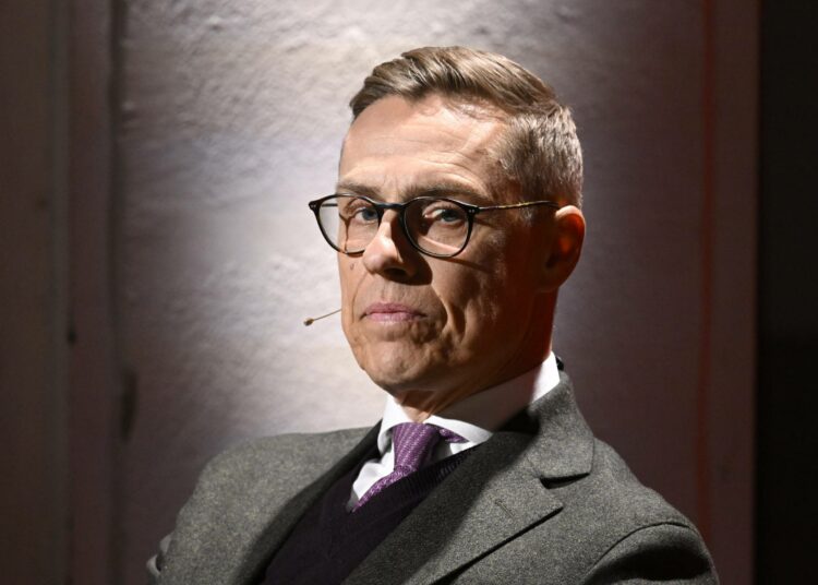 Kokoomuksen presidenttiehdokas Alexander Stubb toimi Suomen pääministerinä 2014-2015.