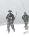 Yhdysvaltalaissotilaita harjoittelemassa Suomenlahden saaristossa marraskuussa. Harjoitus oli osa kansainvälistä Freezing Winds 24 -harjoitusta.