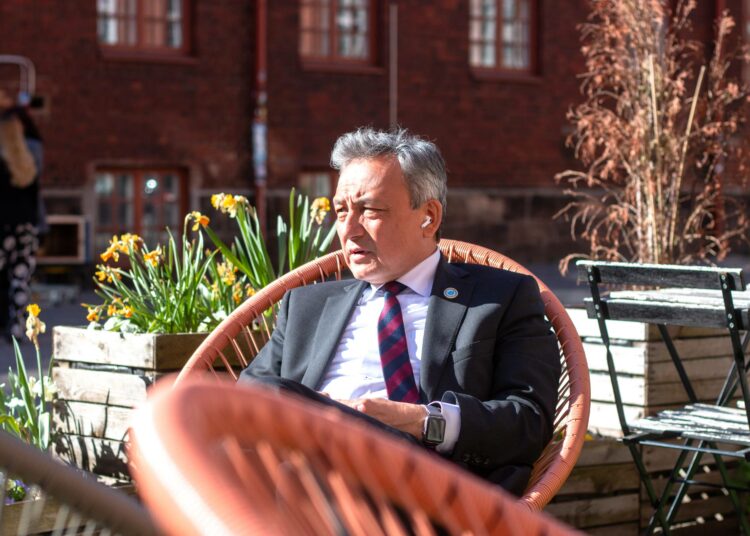 Dolkun Isa on World Uyghur Congress -järjestön puheenjohtaja.