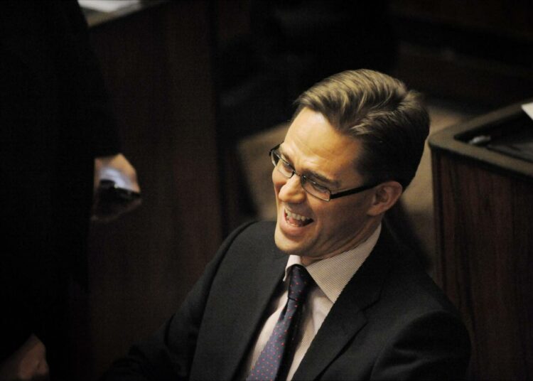 Valtiovarainministeri Jyrki Katainen.