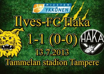 Ilves–Haka-ottelu houkutteli heinäkuussa paikalle peräti 4 700 katsojaa.