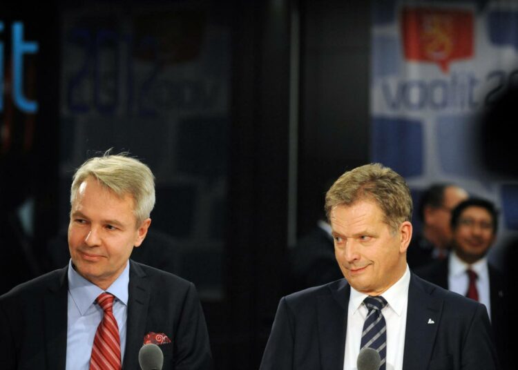 Pekka Haavisto ja Sauli Niinistö.