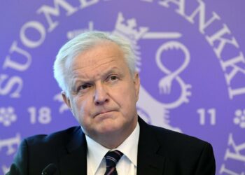 Suomen Pankin pääjohtaja Olli Rehn.