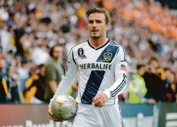 David Beckham palannee Amerikan mantereelta Eurooppaan.