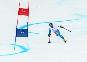 Katja Saarinen sijoittui suurpujottelussa kahdenneksitoista Sotšin paralympialaisissa Krasnaja Poljanassa.