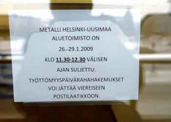 Työttömyyden raju kasvu on ruuhkauttanut Metallin työttömyyskassan tammikuusta lähtien.